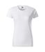 T-shirt Basic Femme Blanc Adler-1