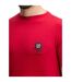 T-shirt Motif/style Logo Dans Cercle Homme Rouge Plein Sport-4