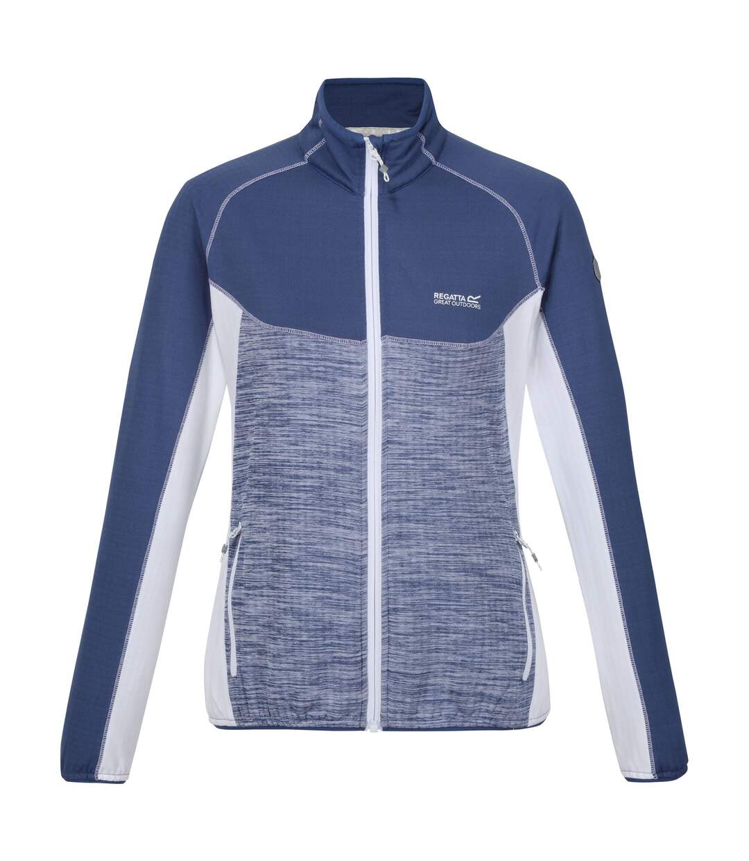 Veste polaire hepley femme denim / blanc Regatta-1