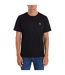 Mens Embroidered Motif Cotton T-shirt Black Paul Smith-1