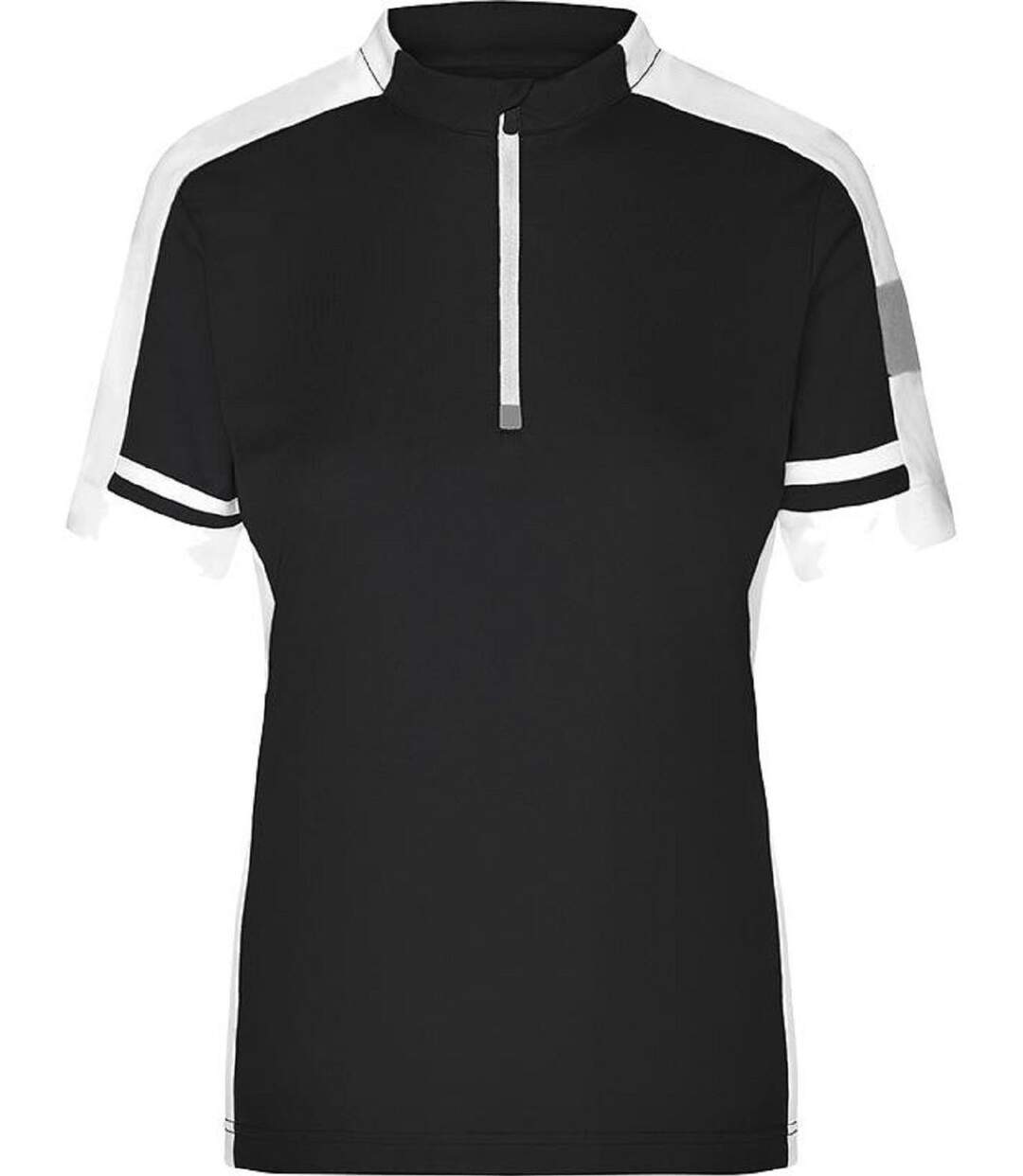 maillot cycliste - femme - JN451 - noir-2