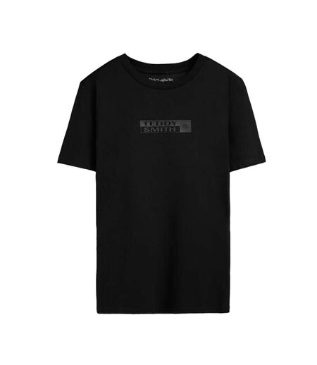 T-Shirt noir/gris homme teddy smith john - l