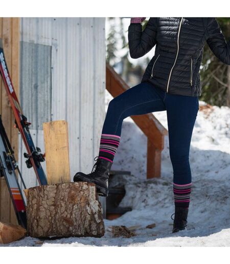 3 Pair Multipack Ultra Lightweight Womens Thermal Ski Socks