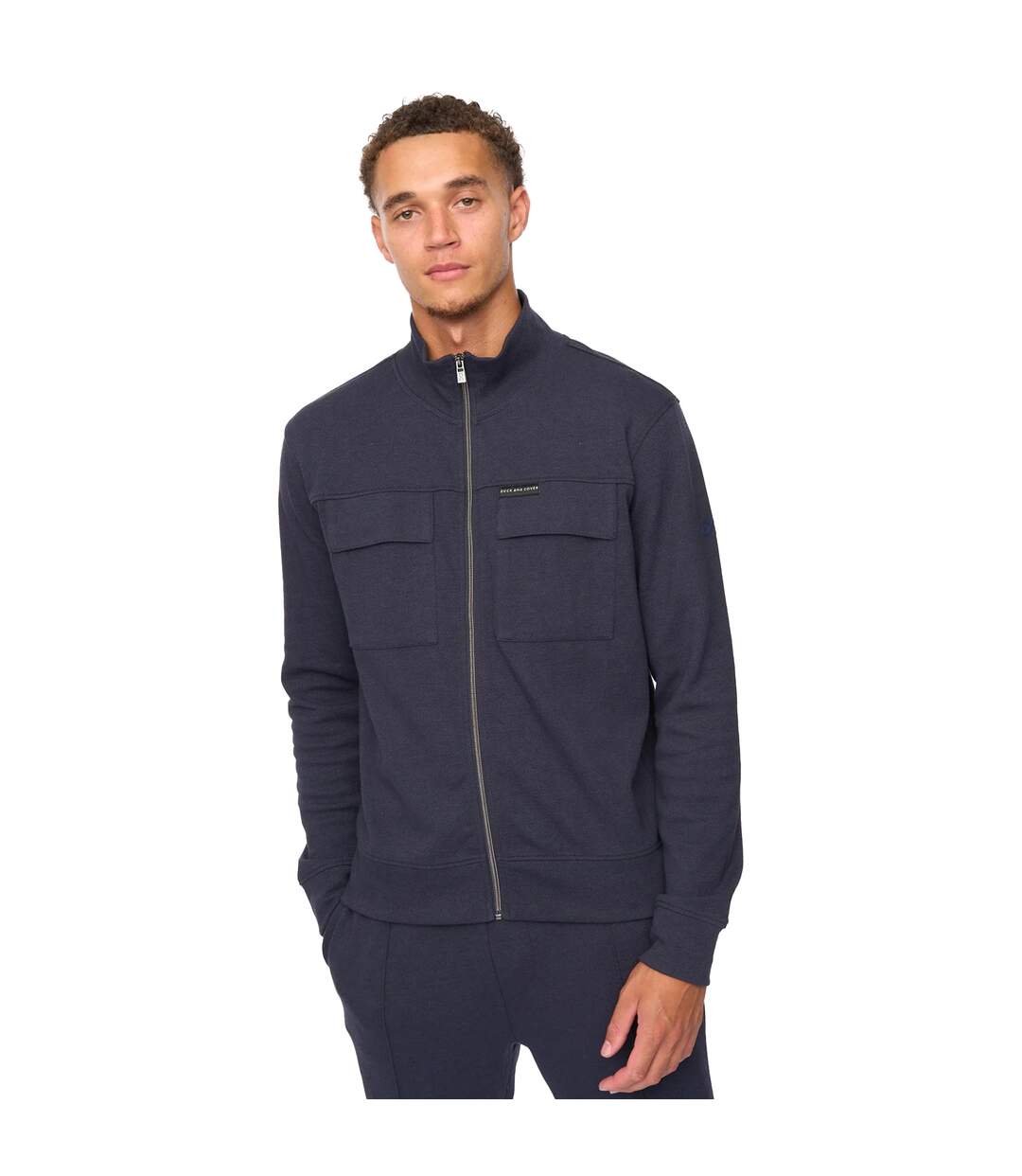 Sweat Tames Homme Bleu Marine Duck And Cover-4