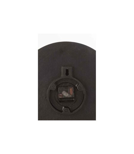 Horloge Murale en Métal Matia 38cm Noir