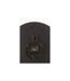 Horloge Murale en Métal Matia 38cm Noir-2