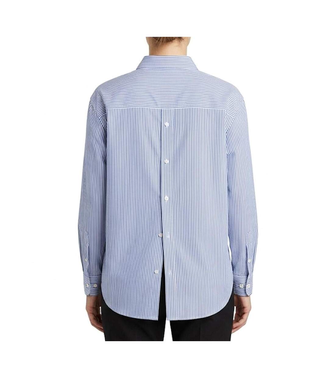 Chemise bleu/blanche femme teddy smith laria-2