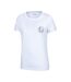 Womens/ladies London Short-sleeved T-shirt White Mountain Warehouse-4