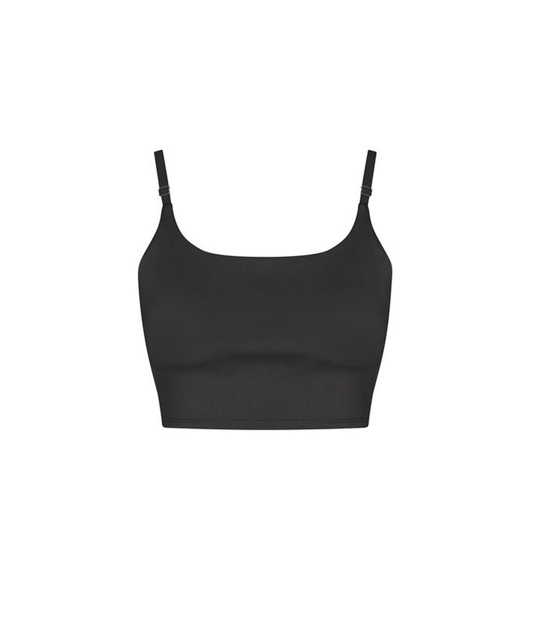 Brassière de sport tech femme noir vif Awdis-1