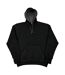 Sweatshirt À Capuche Homme Noir Gris SG-3