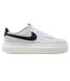 Baskets Court Vision Al Femme Blanc Noir Nike-1