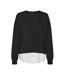 Sweat noir femme vero moda yoyo - l-3