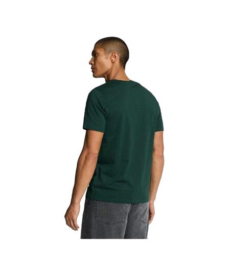 T-shirt Manches Courtes Motif/style Logo Homme Vert Foncé Lyle & Scott