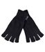 THMO Mens Fleece Insulated Fingerless Gloves L/XL