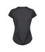 T-shirt Manches Courtes Motif/style Rayures Horizontales Femme Gris Foncé Rayures Regatta-2