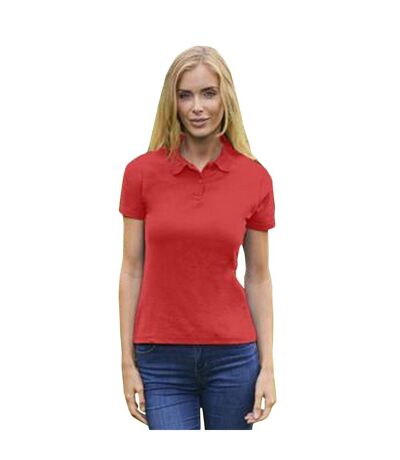 Casual Classic Womens/Ladies Polo (Red) - UTAB254