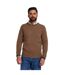 Pull Motif/style Tricoté Homme Beige Jack Pyke-2