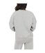 Womens/ladies New York Embroidered Sweatshirt Grey Marl Red Brave Soul-3