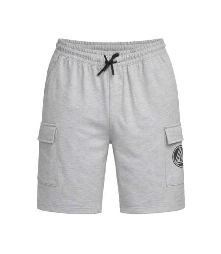 Short cargo homme en french terry avec imprimé sur poche Mark Freegun