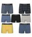 Mens Madhu 7 Pack Boxer Shorts Cotton Assorted Underwear Trunks Briefs-2