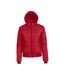 Veste Matelassée Femme Rouge Noir B&C-1