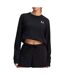 Sweat noir femme under armour rival terry-1