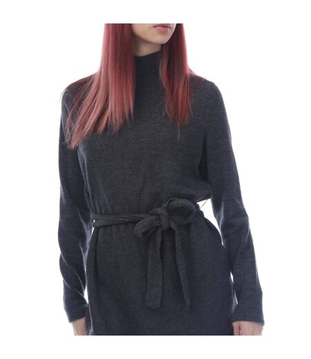 Robe manches longues bella femme noir Vero Moda