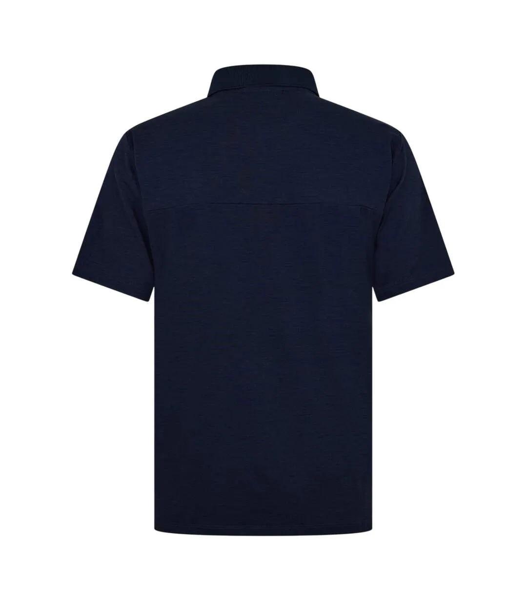 Mens Logo Polo Shirt Blue Guess-2