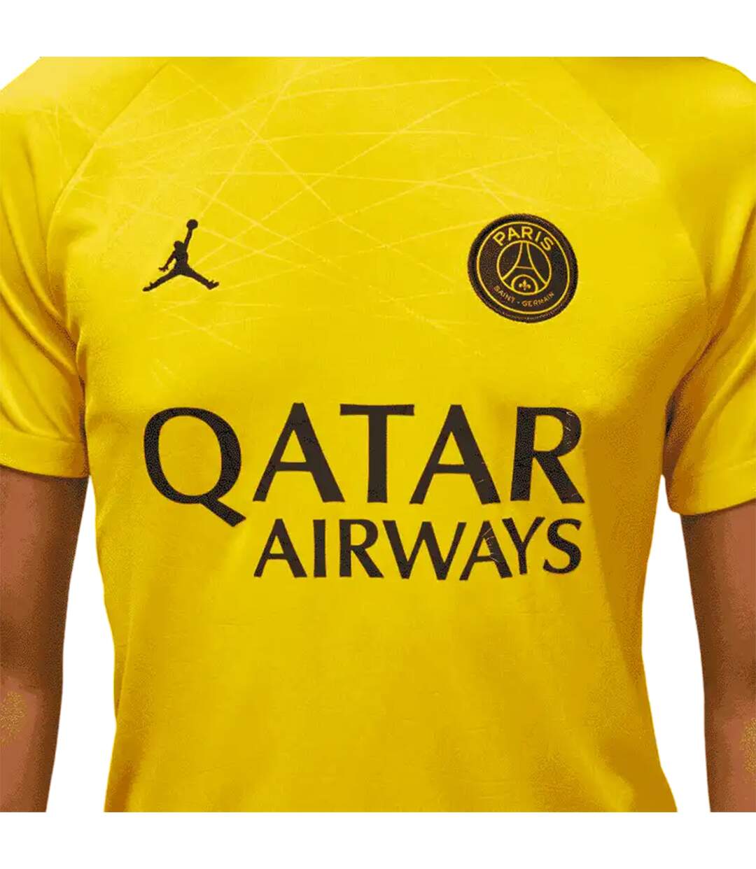 T-shirt Manches Courtes Style Paris Saint-germain Academy Pro Homme Jaune Nike-4