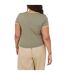 T-shirt Motif/style Ringer Femme Kaki Marron Clair Brave Soul-3