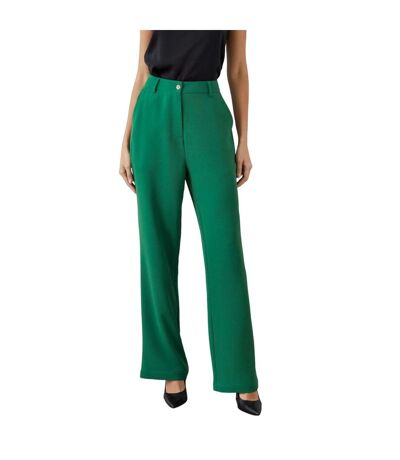 Principles Womens/Ladies Kickflare High Waist Pants (Green) - UTDH6549