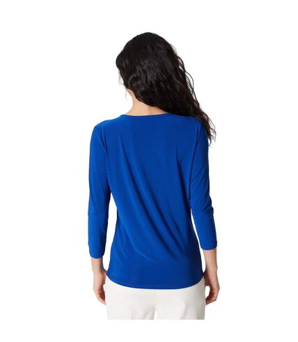 Haut femme cobalt Principles