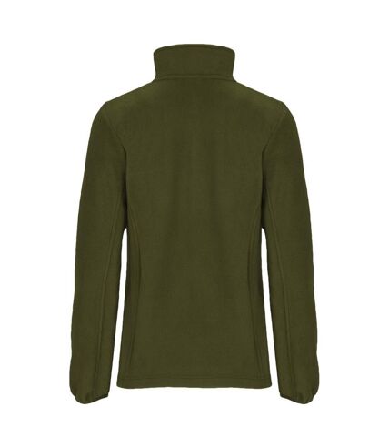 Roly Womens/Ladies Artic Full Zip Fleece Jacket (Bottle Green)