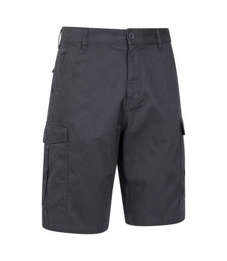 Mens lakeside cargo shorts dark grey Mountain Warehouse