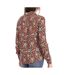 Chemise à fleurs rouge femme vila kulas - 38-2