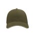Casquette Sandwich En Coton Épais Mixte Olive Atlantis-4