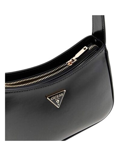Sac à main noir femme guess arnela top zip shoul