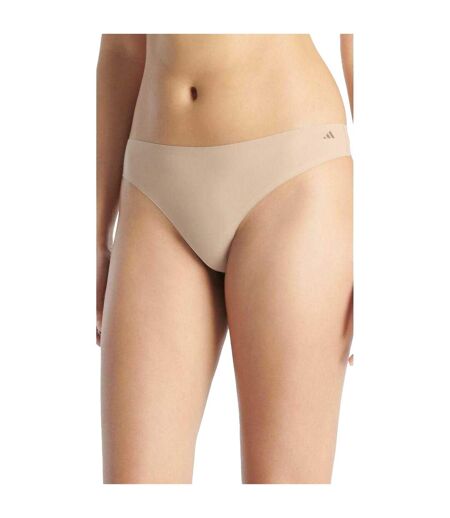 Pack Of 3  Womens/ladies Thong  Black Beige Cream Adidas