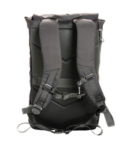 Impact aware flap top rpet water resistant laptop backpack one size anthracite XD Collection