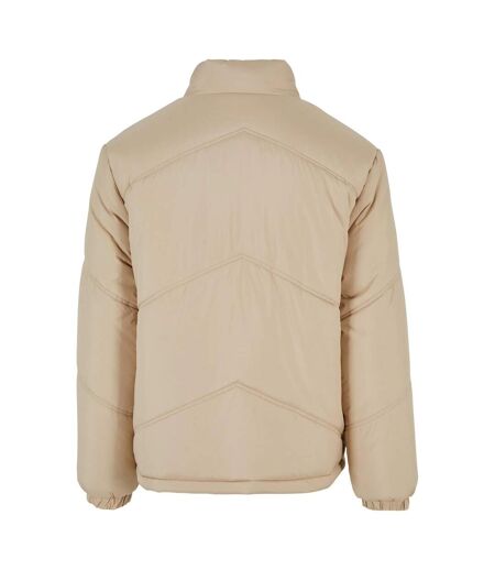 Doudoune Motif/style Flèche Homme Beige Urban Classics