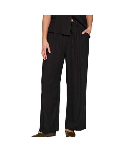 Pantalon fluide noir femme vila pricil