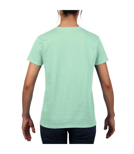 Gildan Ladies/Womens Heavy Cotton Missy Fit Short Sleeve T-Shirt (Mint Green) - UTBC2665