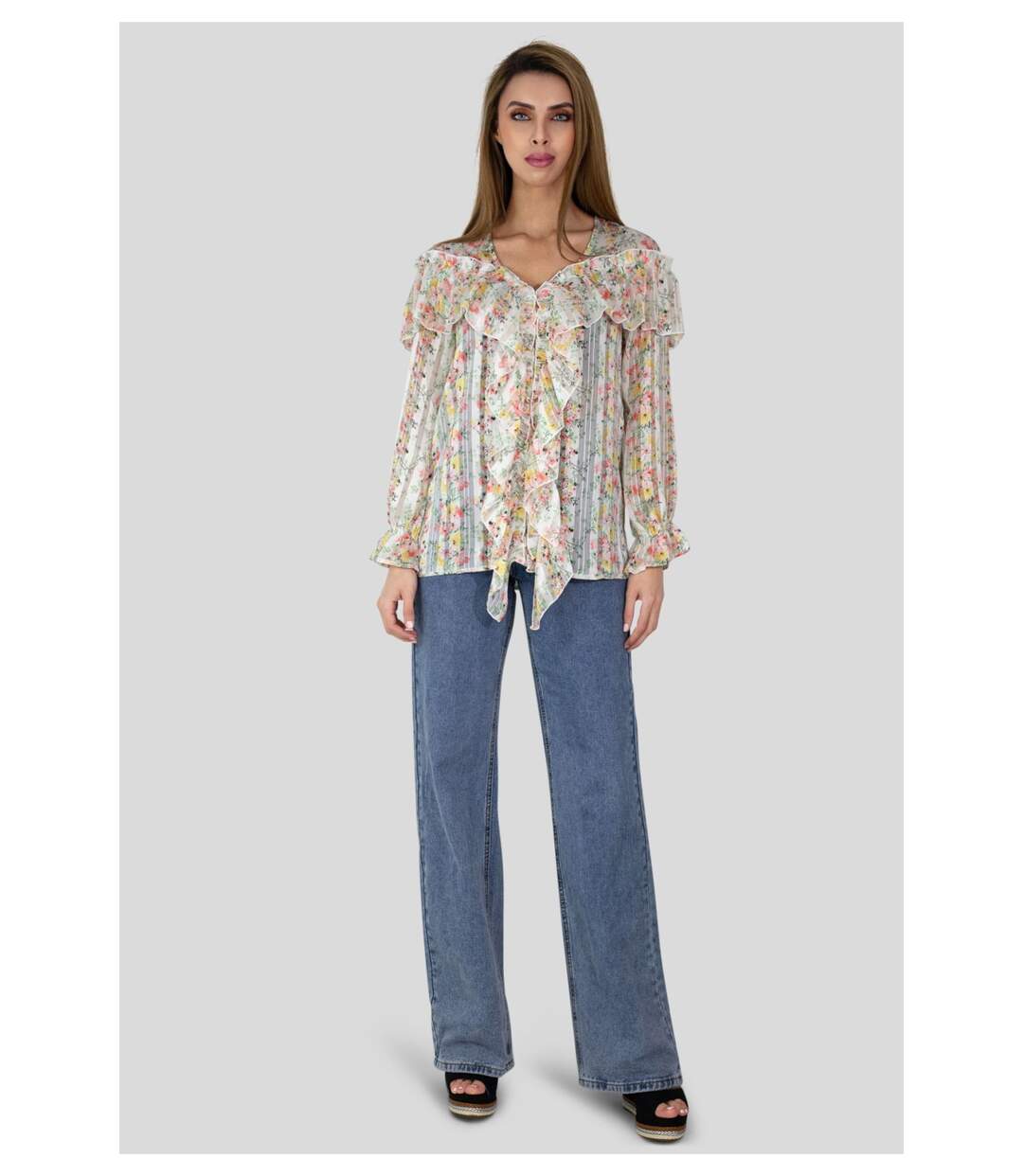 blouse imprimé floral-2