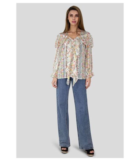 blouse imprimé floral