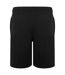 Mens Jersey Lounge Shorts Black Lonsdale-3