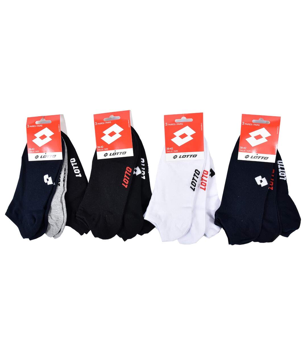 Chaussettes Homme LOTTO Pack de 12 paires SNEAKER 4914