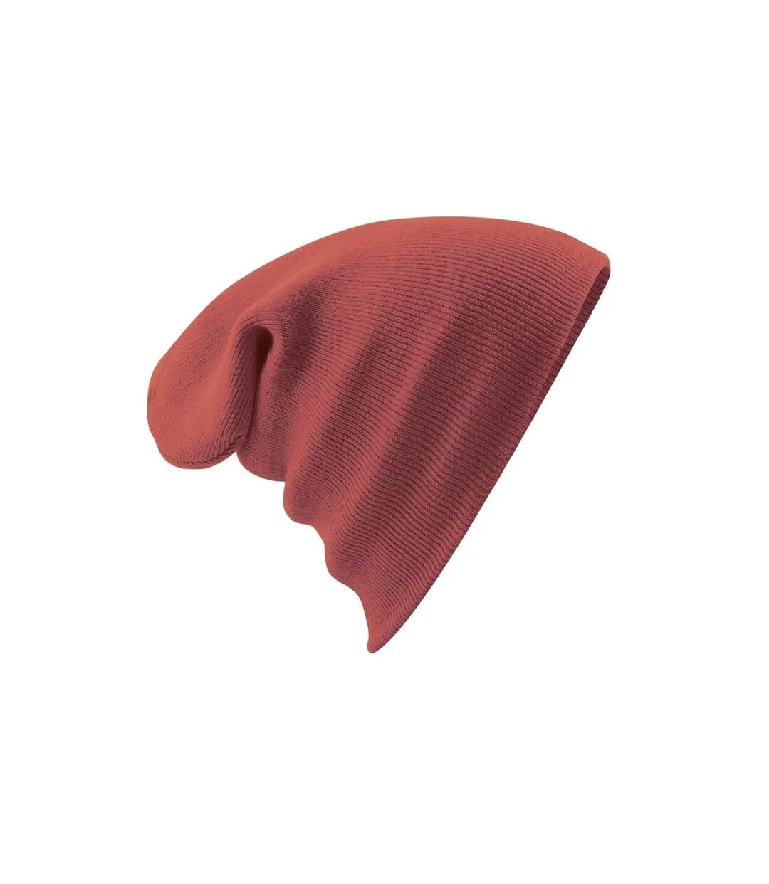 Unisex Original Cuffed Beanie Winter Hat Rust Beechfield-2