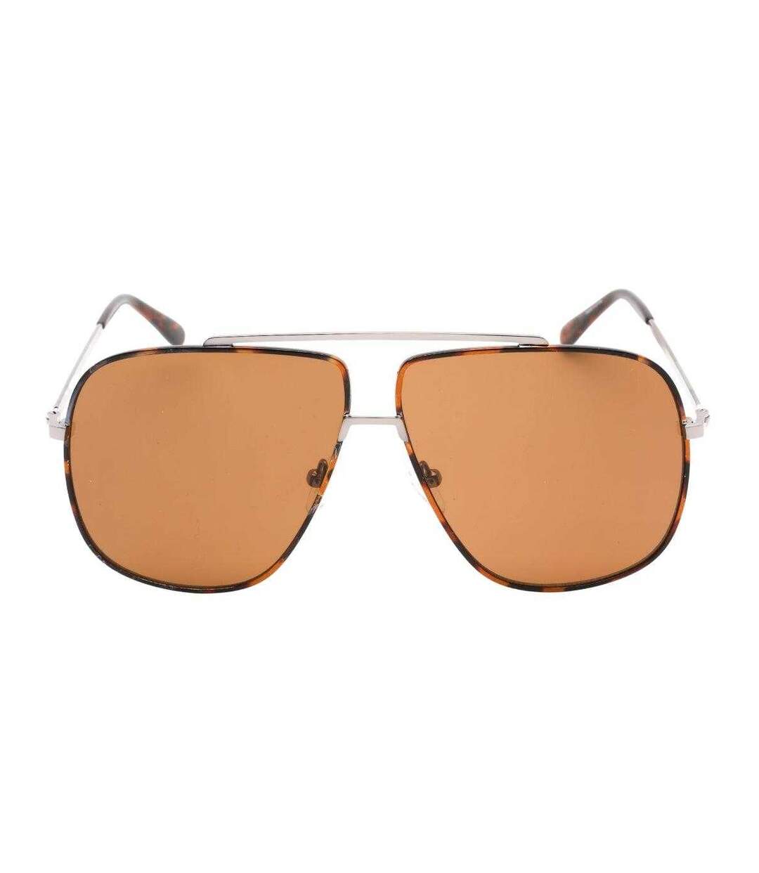 Lunettes De Soleil Motif/style Brillant Homme Taille Unique Marron Guess-3