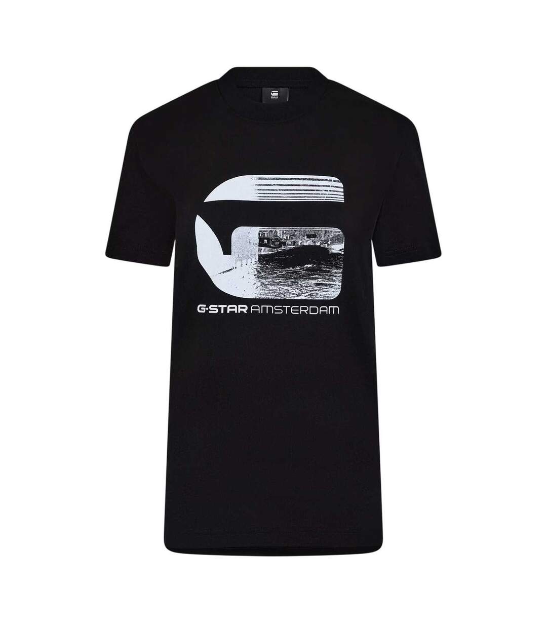 Mens Amsterdam T-shirt Dark Black G-Star-1