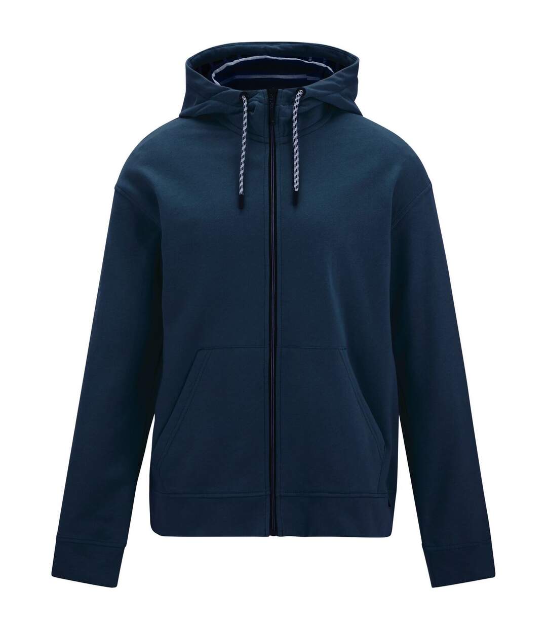 Womens/ladies Bayletta Full Zip Hoodie Navy Regatta-1